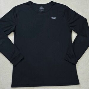 Marker Performance Men's Size Medium Long Sleeve‎ Athletic Shirt Black